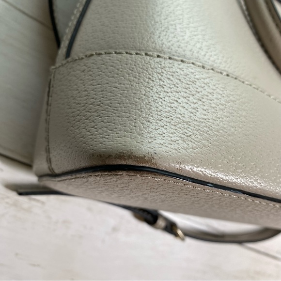 Kate Spade Bowling Satchel in Cream - Picture 10 of 11